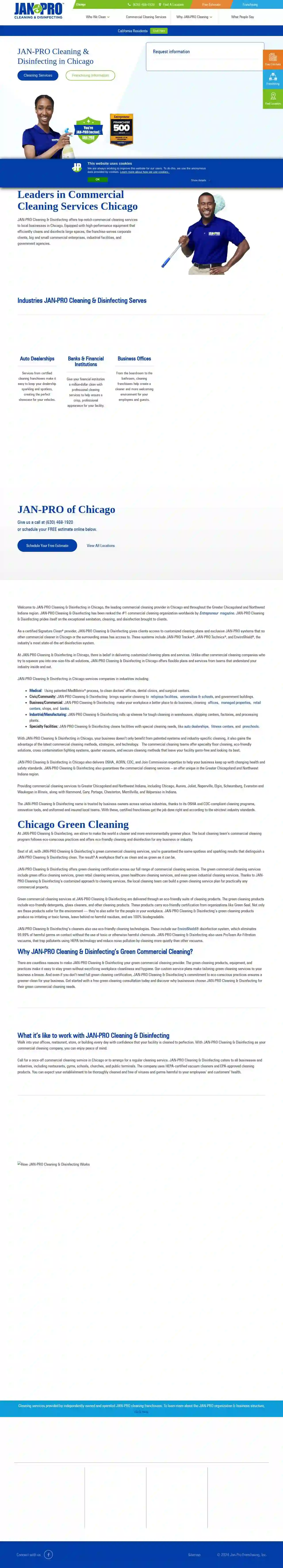 JAN-PRO Cleaning & Disinfecting in Chicago