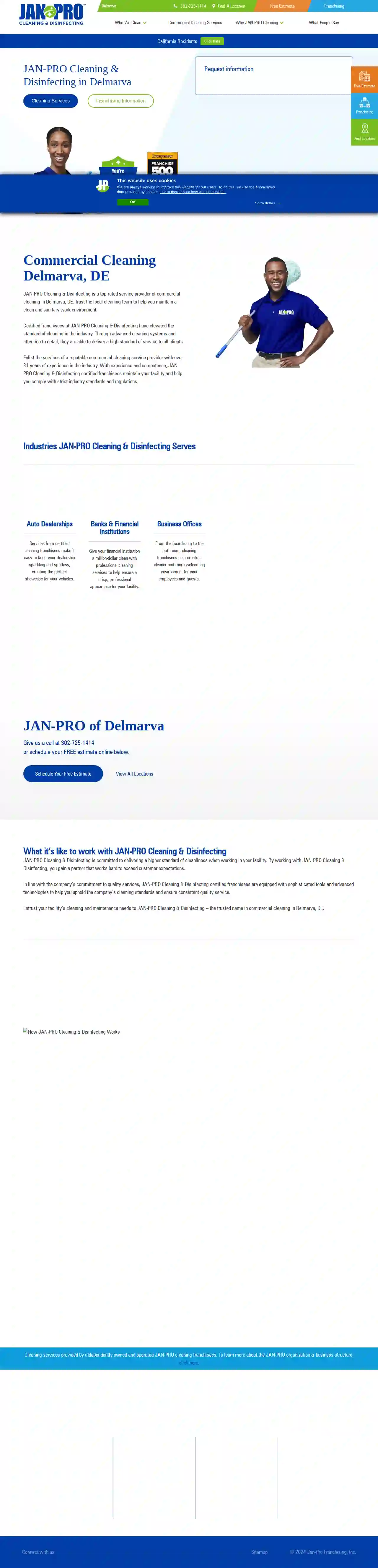 JAN-PRO Cleaning & Disinfecting in Delmarva