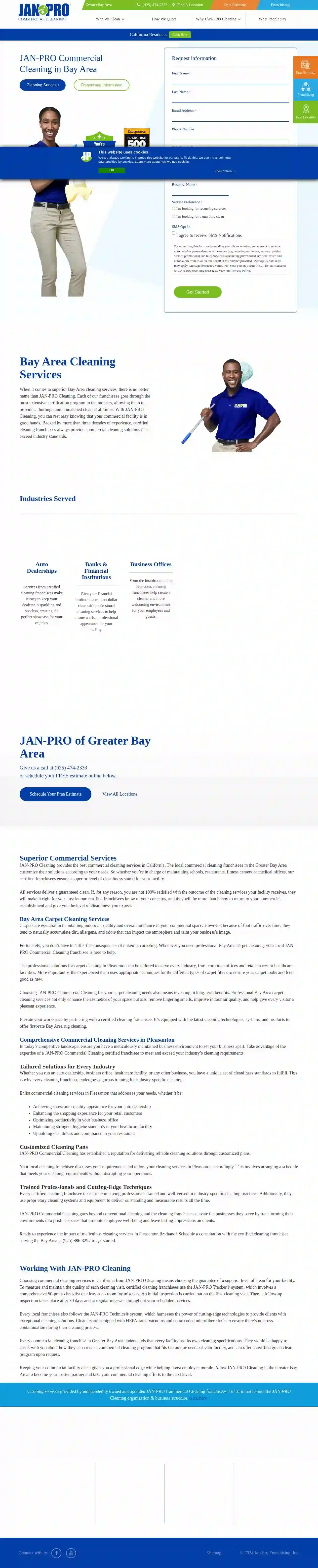 JAN-PRO Commercial Cleaning in Greater Bay Area