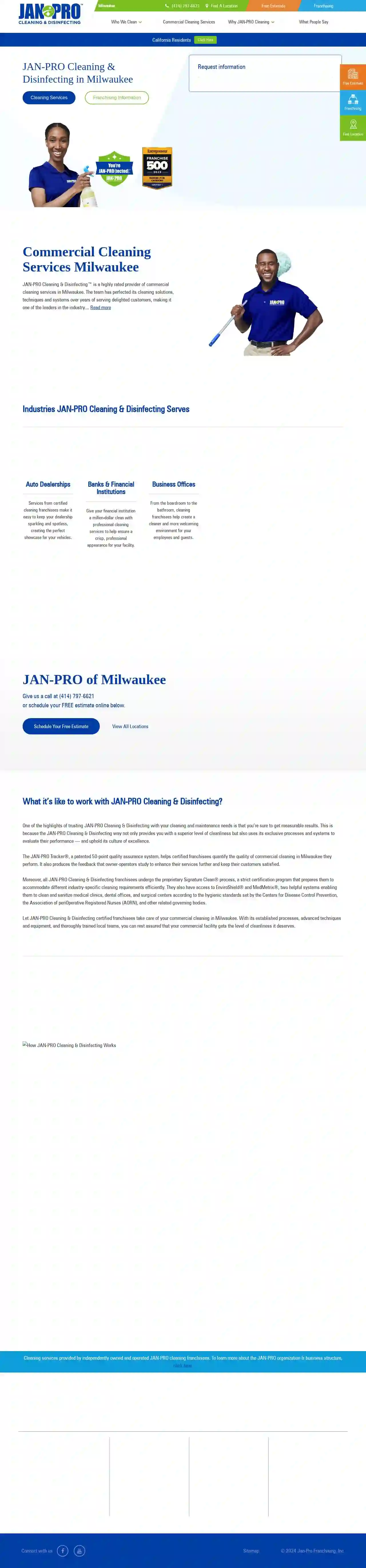 JAN-PRO Cleaning & Disinfecting in Milwaukee