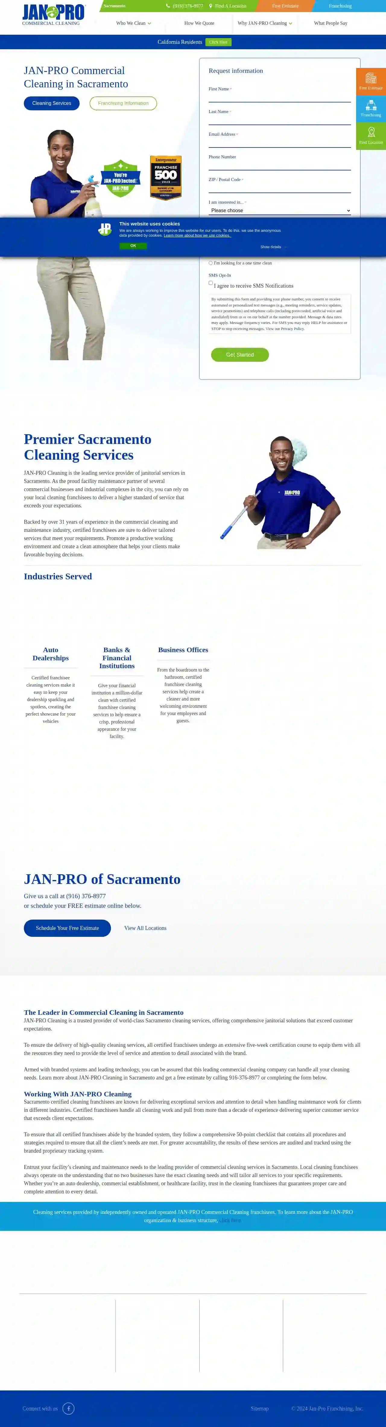 JAN-PRO Commercial Cleaning in Sacramento