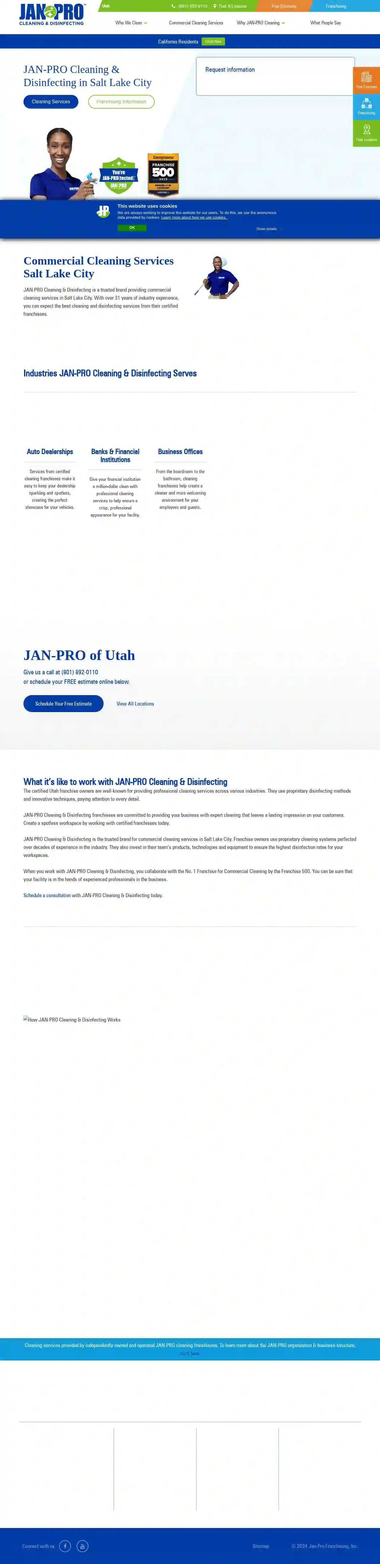 JAN-PRO Cleaning & Disinfecting in Utah