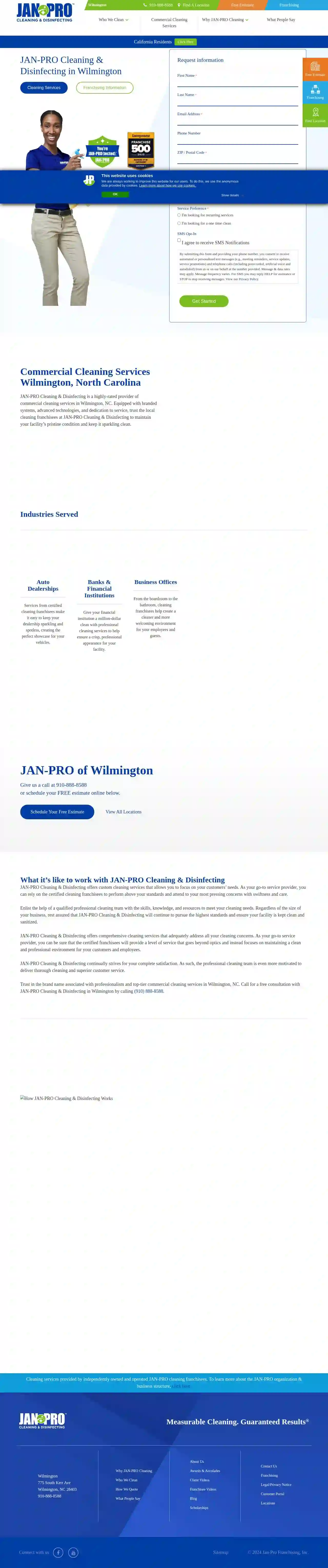 JAN-PRO Cleaning & Disinfecting in Wilmington