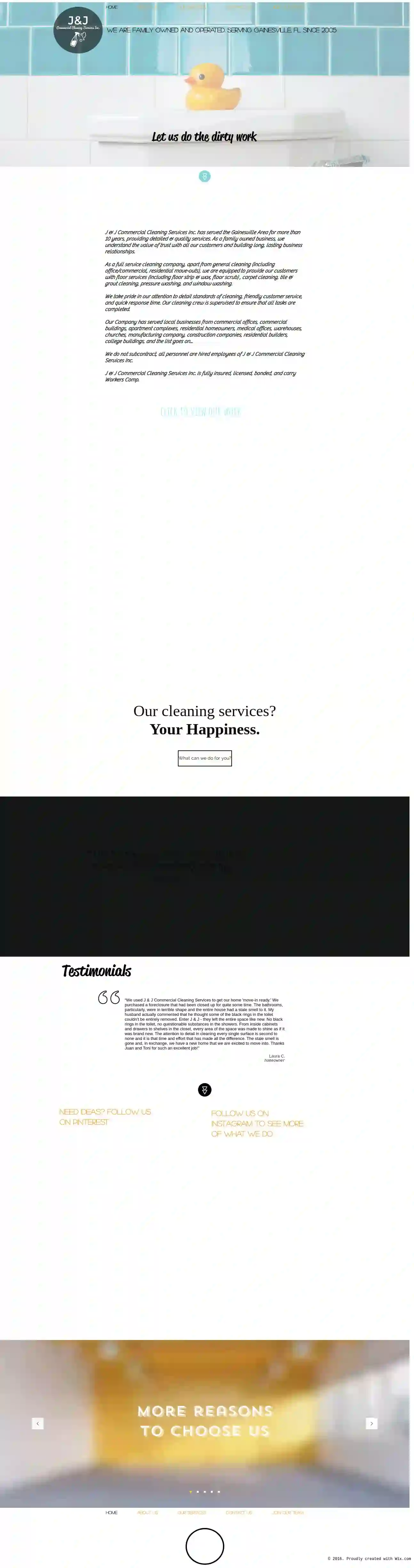 J & J Commercial Cleaning Services Inc