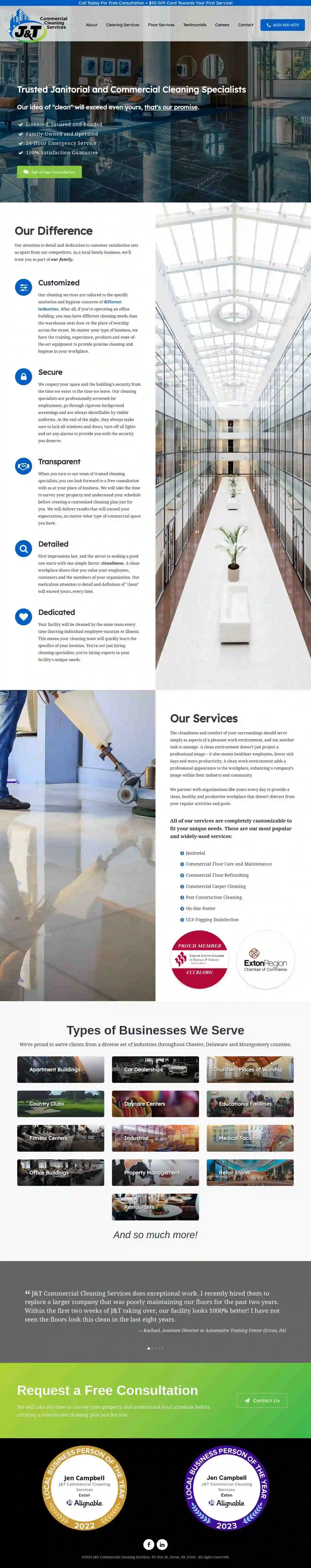 J&T Commercial Cleaning Services, LLC