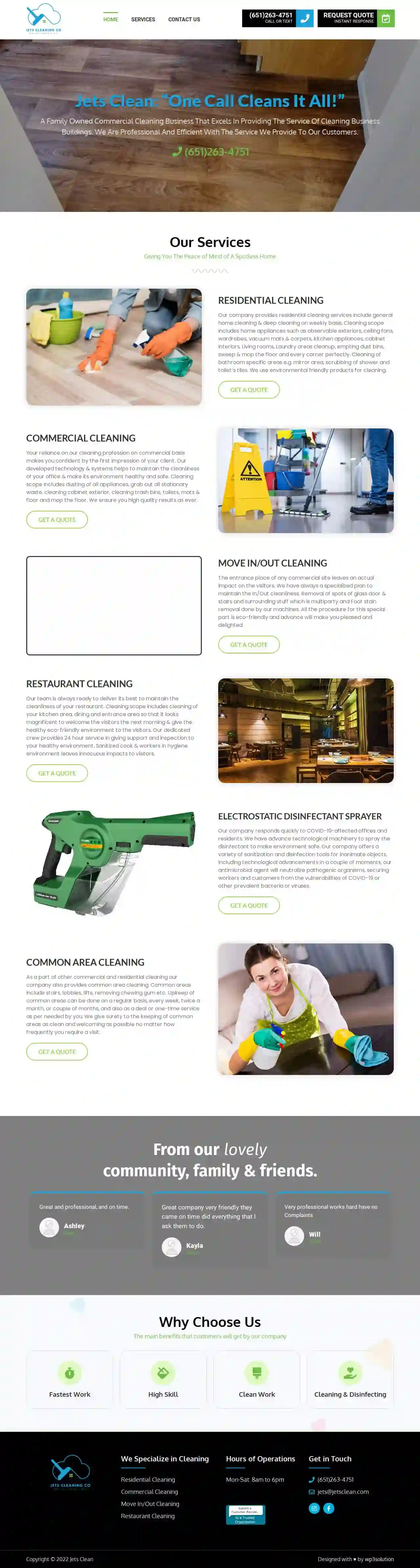 Jets cleaning Company LLC