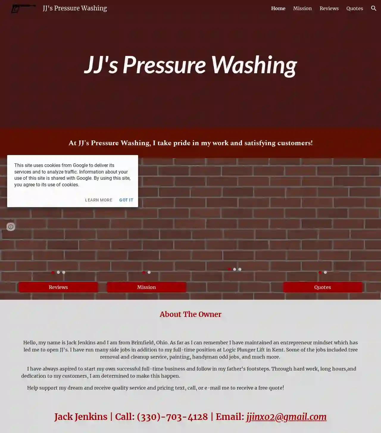 JJ's Pressure Wash