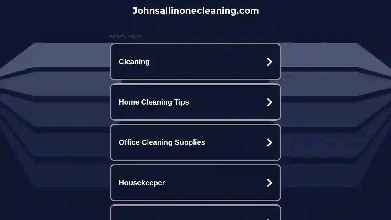 John's All In One Cleaning LLC