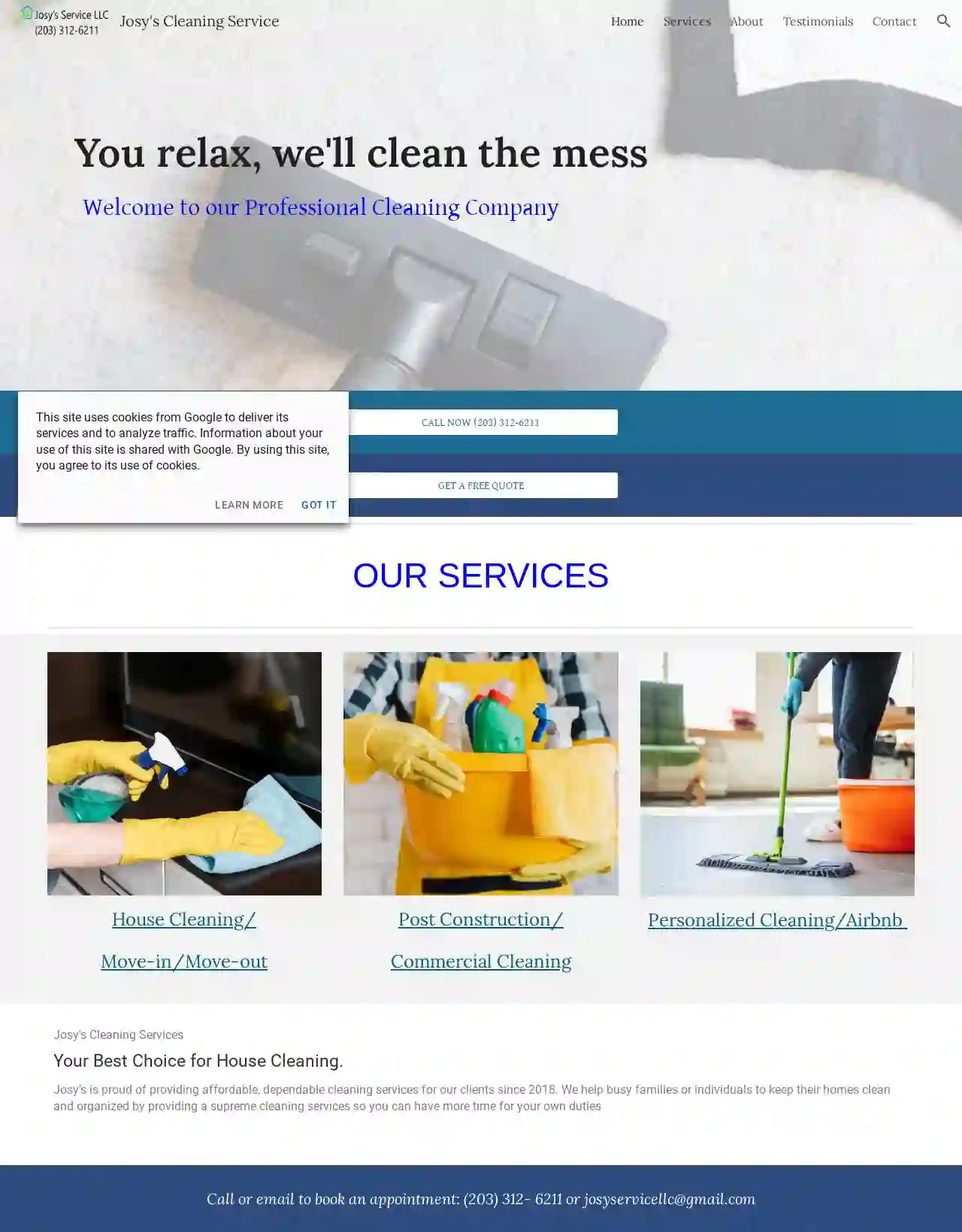 Josy’s cleaning service