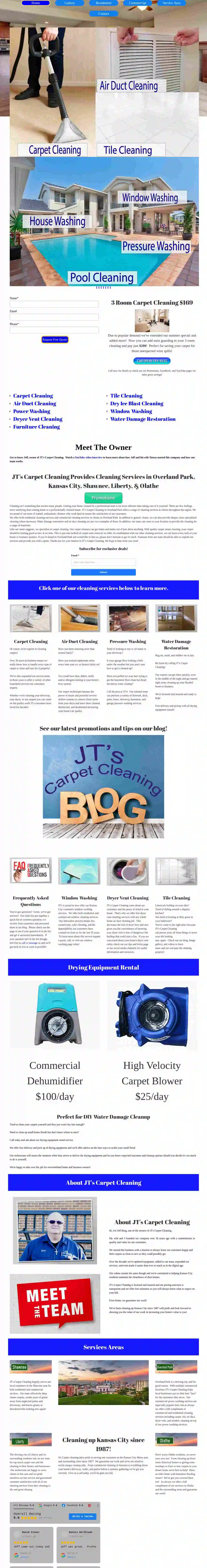 JT's Carpet Cleaning