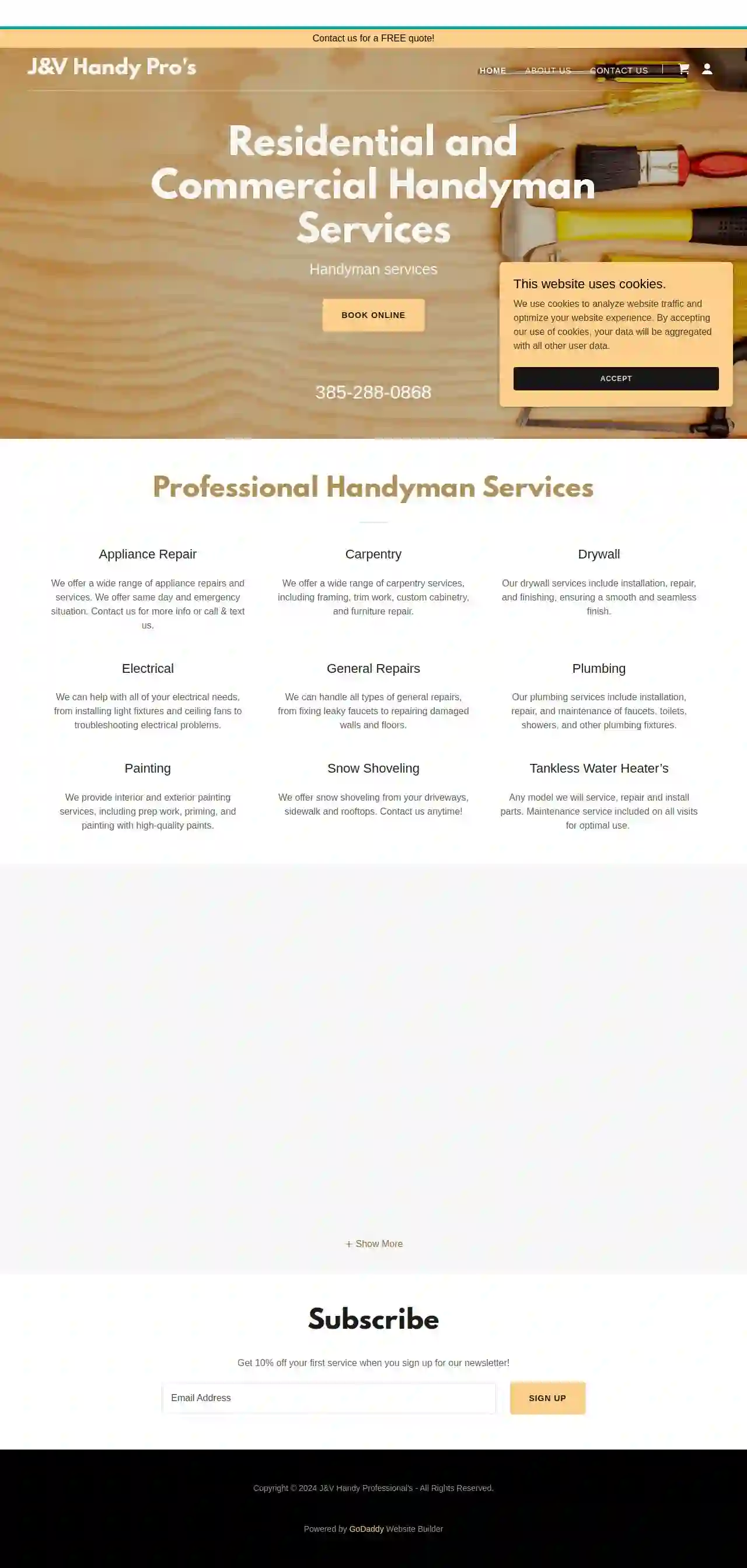 J & V Marketing LLC DBA J&V Handy Professionals