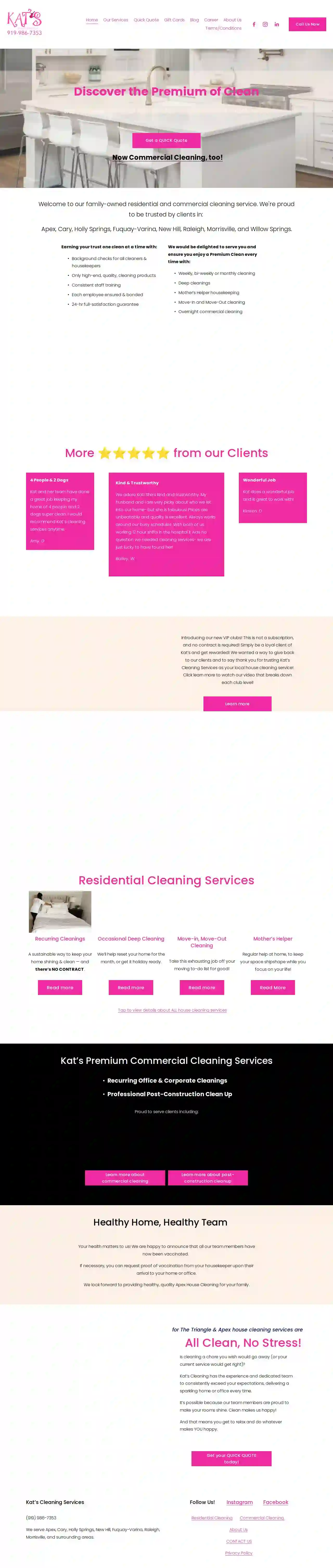 Kat`s Cleaning Services. LLC