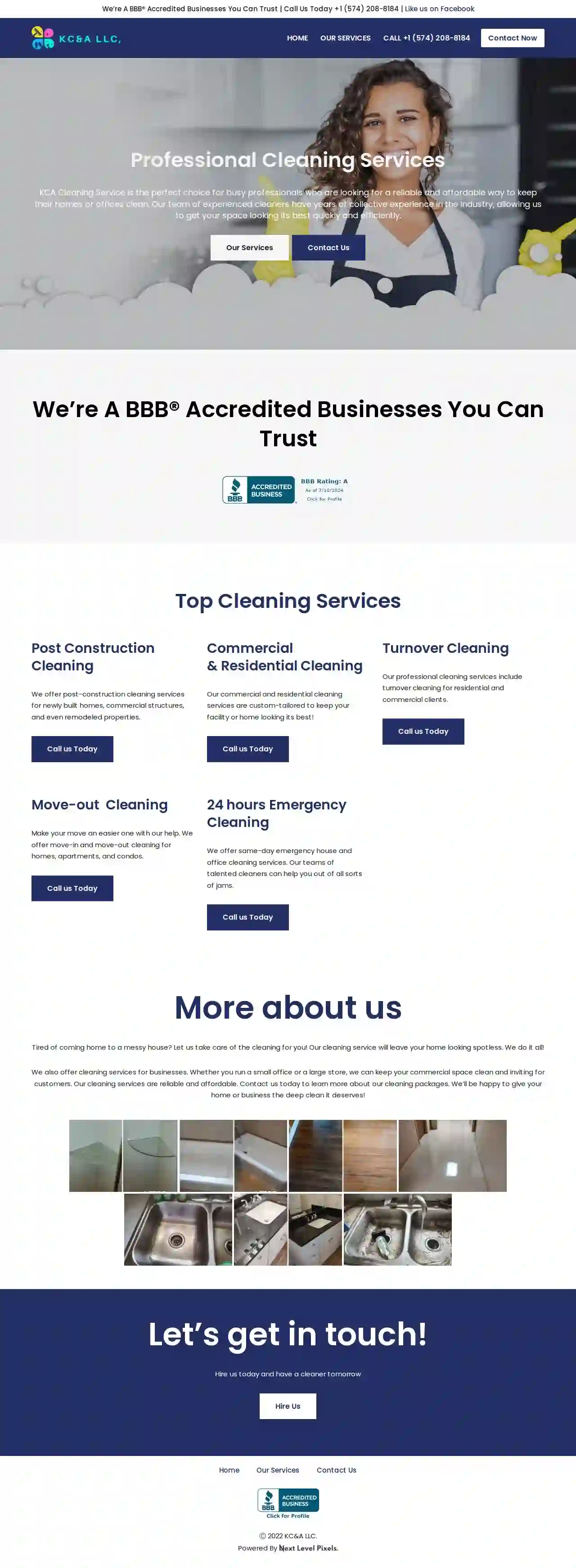 KC&A LLC cleaning service