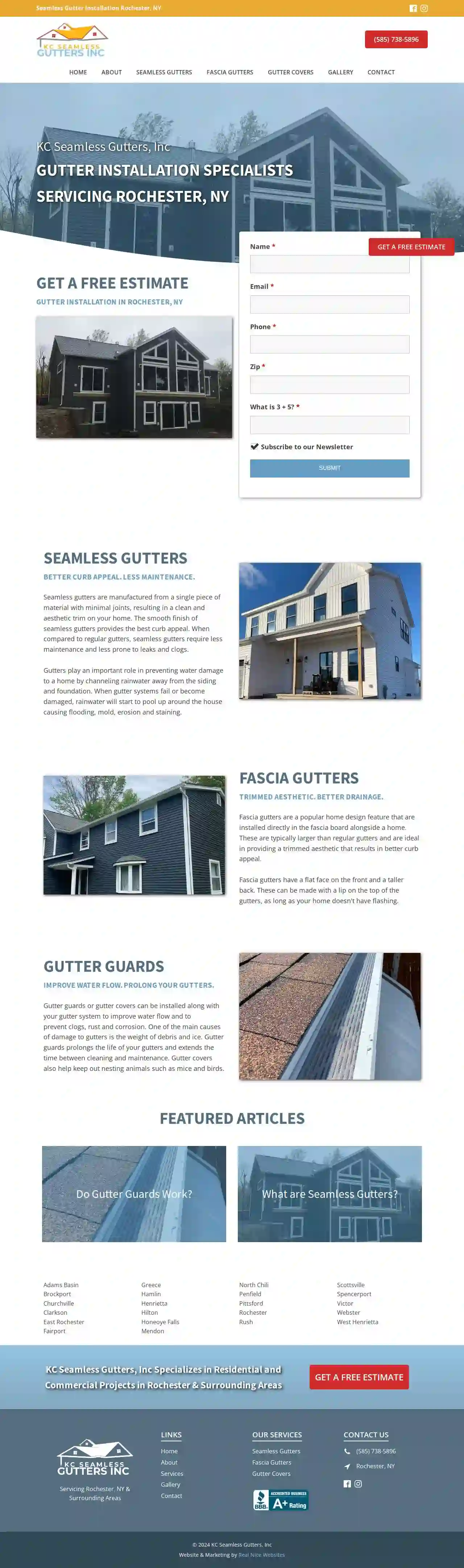 KC Seamless Gutters, Inc