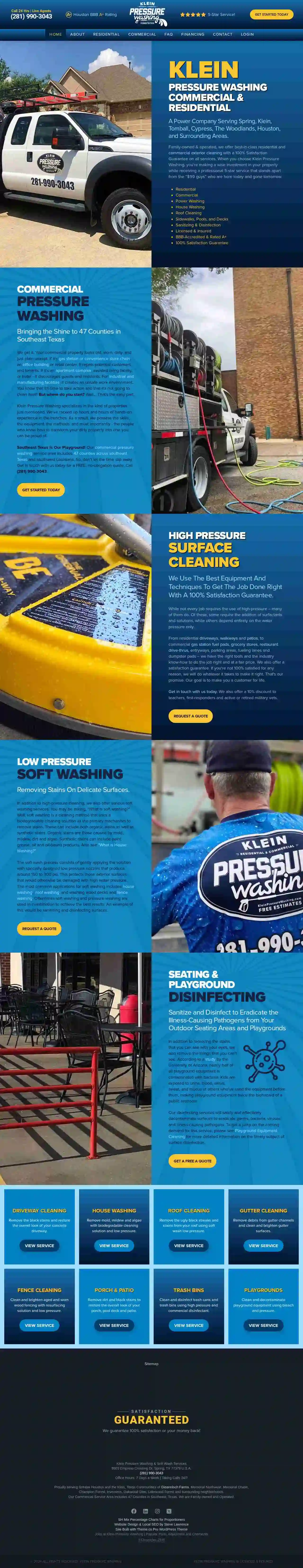 Klein Pressure Washing