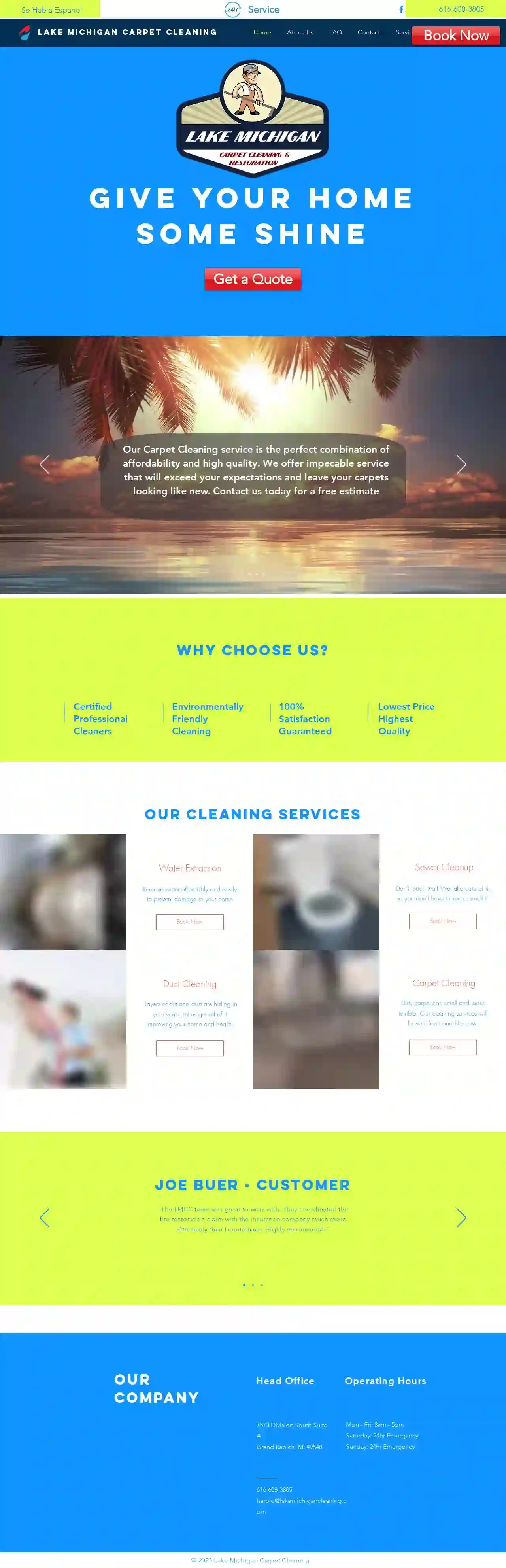 Lake Michigan Carpet Cleaning