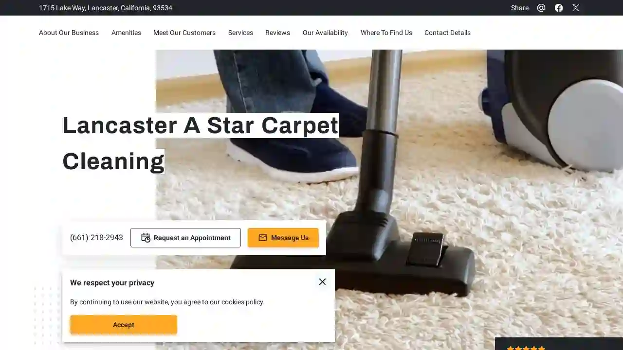 Lancaster A Star Carpet Cleaning