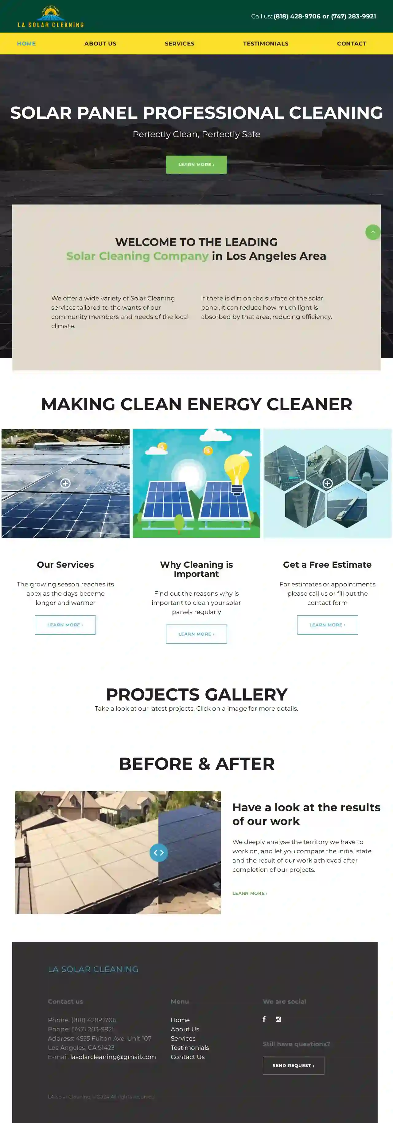 LA SOLAR CLEANING