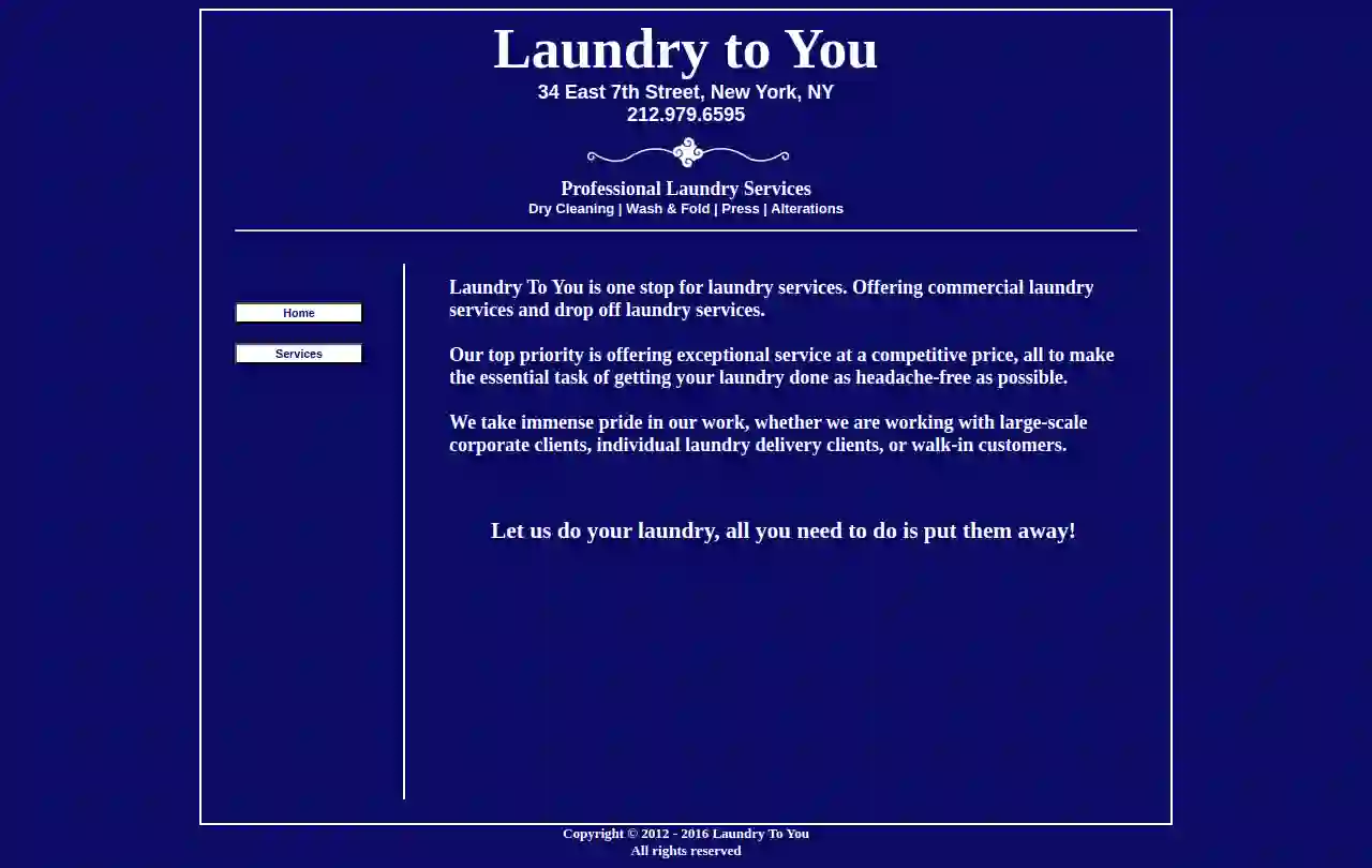 Laundry to You