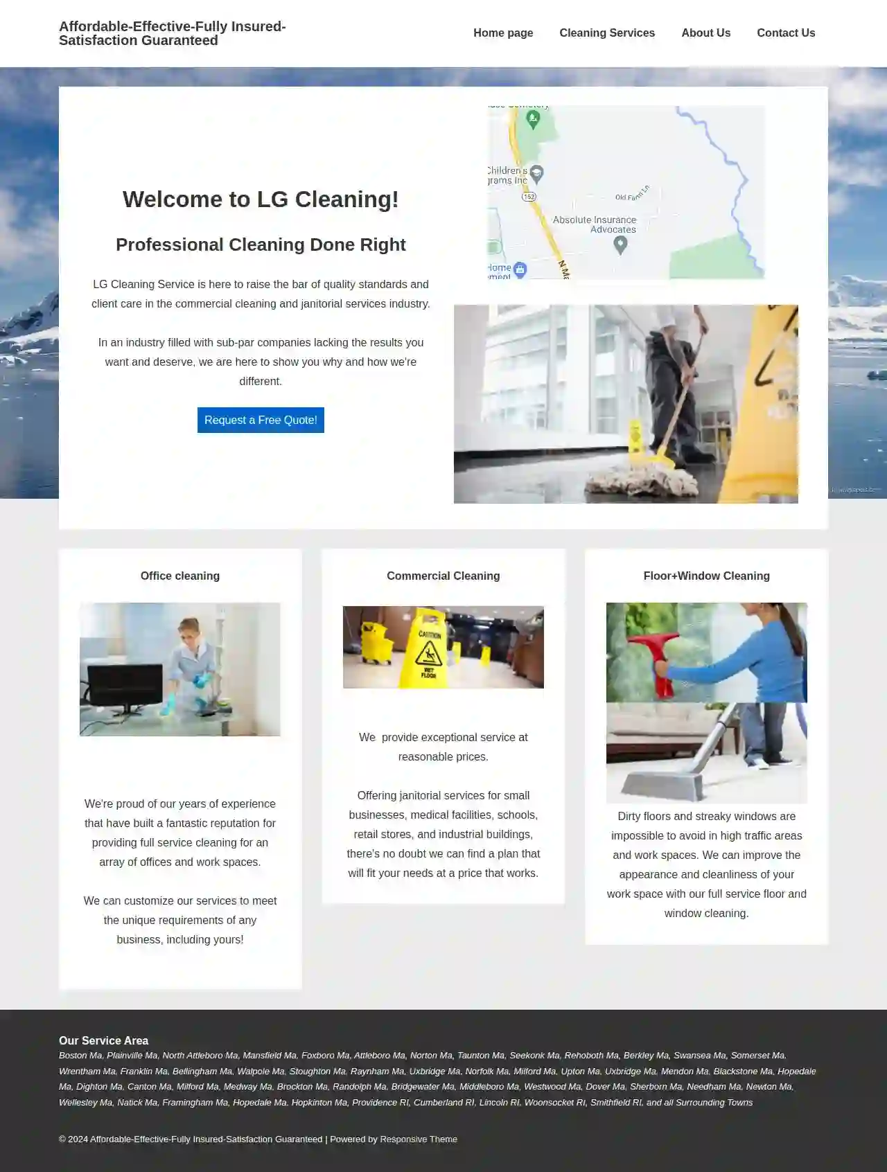 Lg Commercial Cleaning