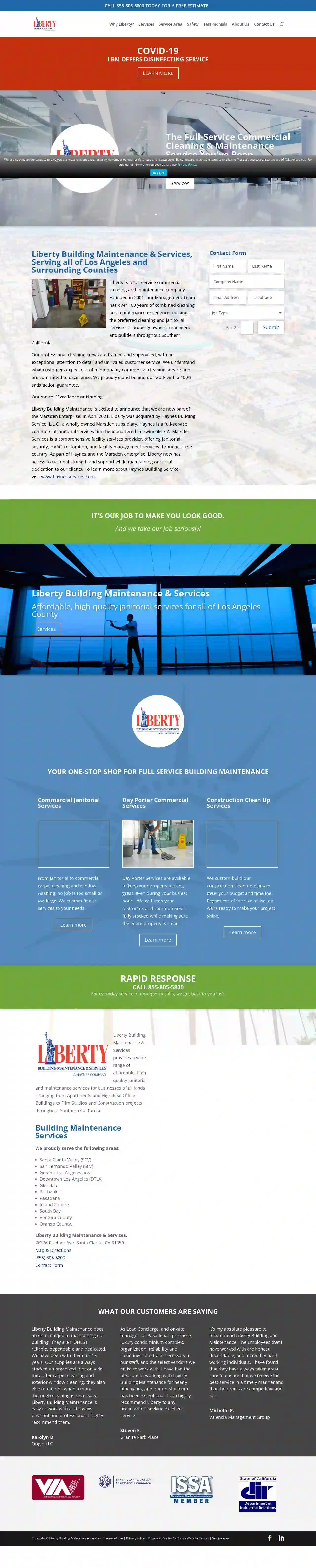 Liberty Building Maintenance & Services, Inc.