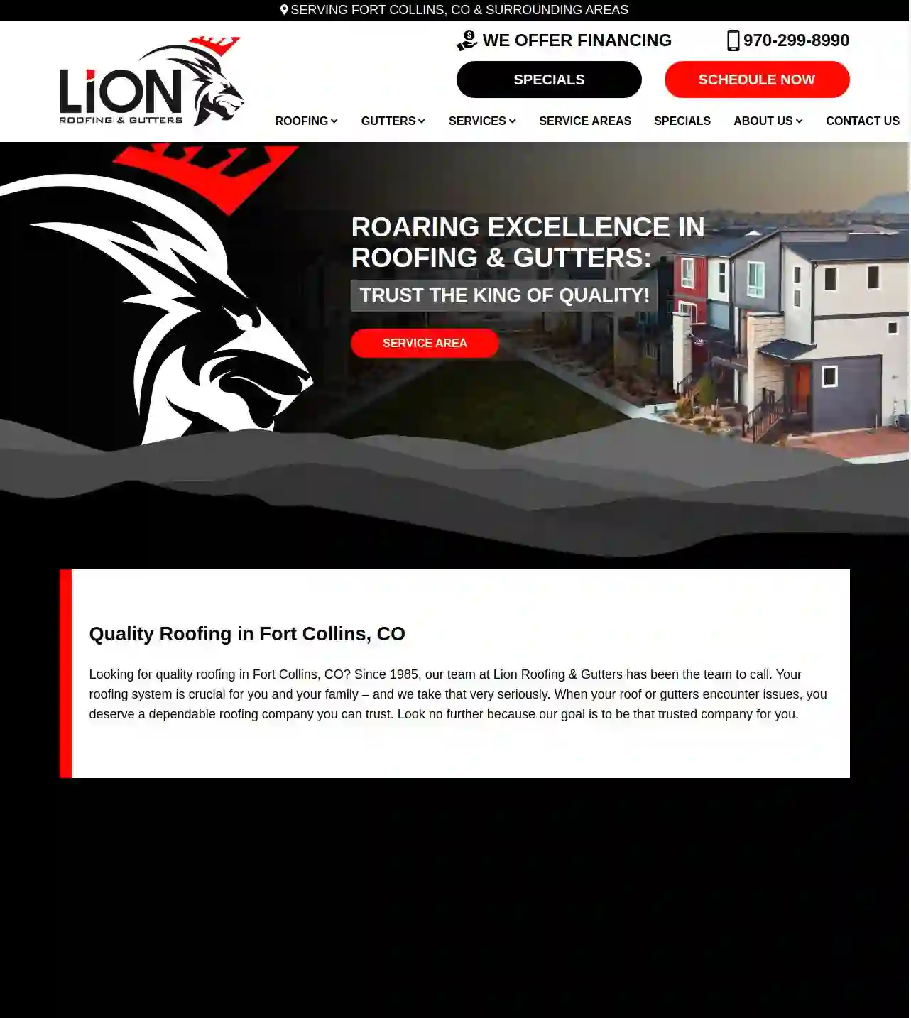 Lion Roofing & Gutters