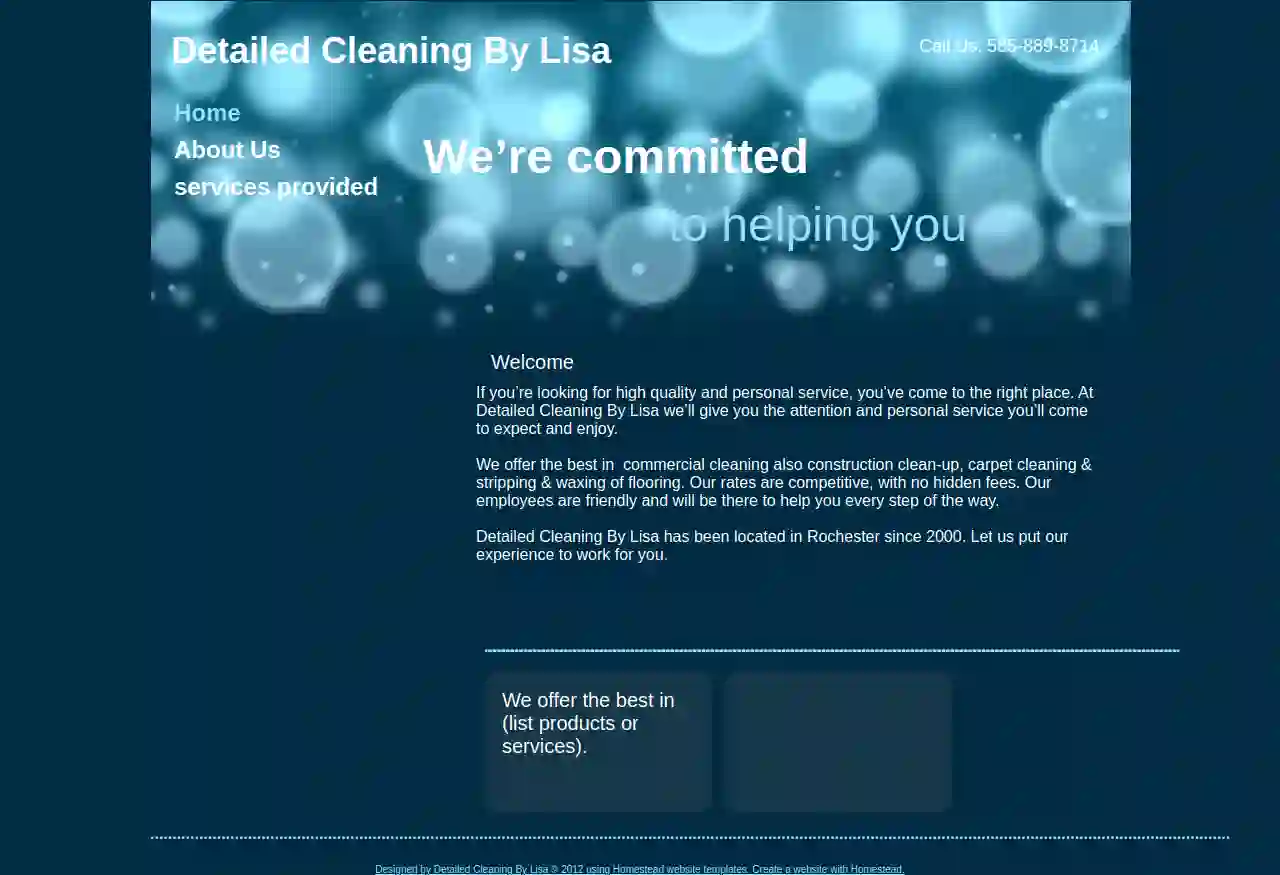 Detailed Cleaning By Lisa