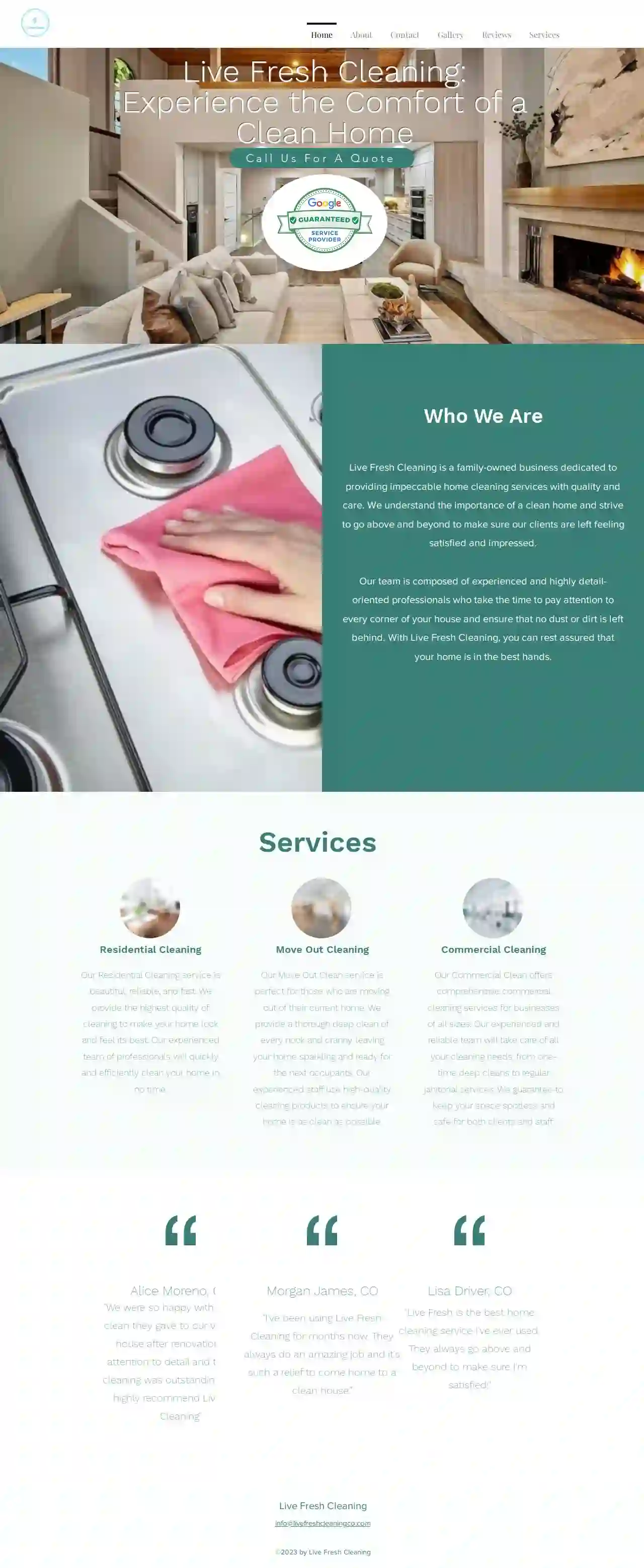 Live Fresh Cleaning - Denver