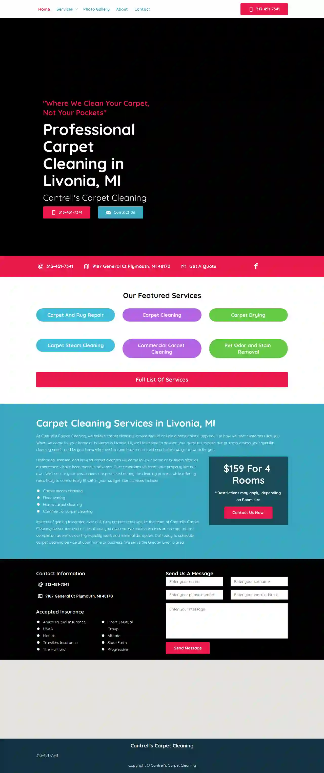 Cantrell's Carpet Cleaning