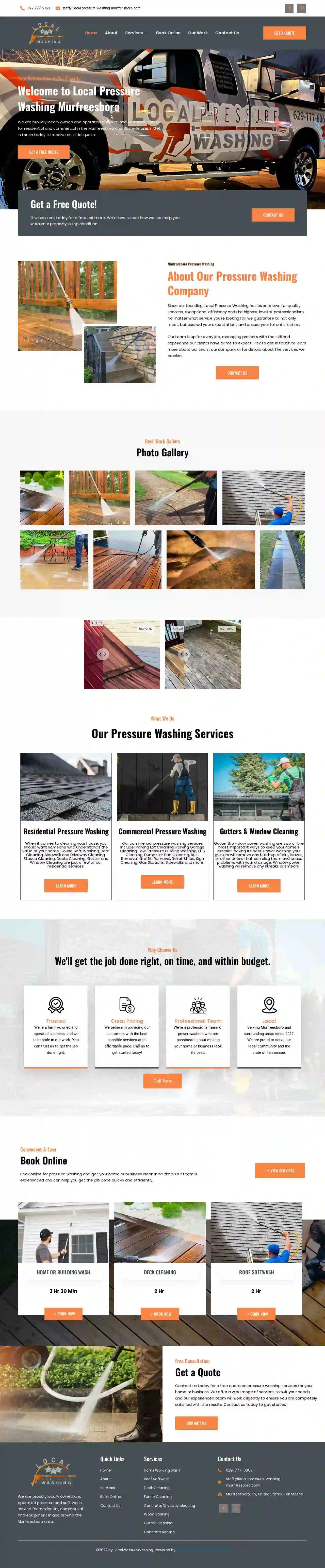 Local Pressure Washing