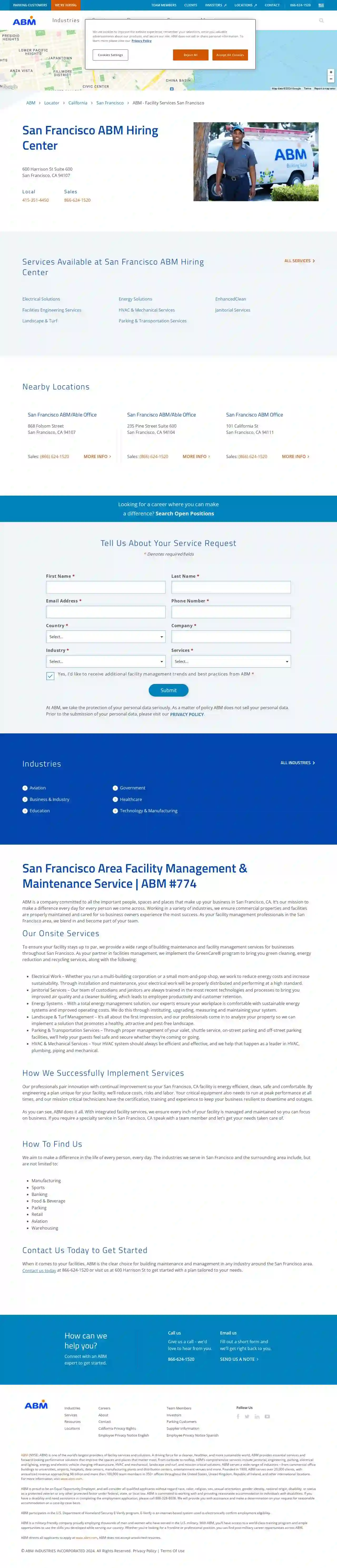 San Francisco ABM Hiring Center