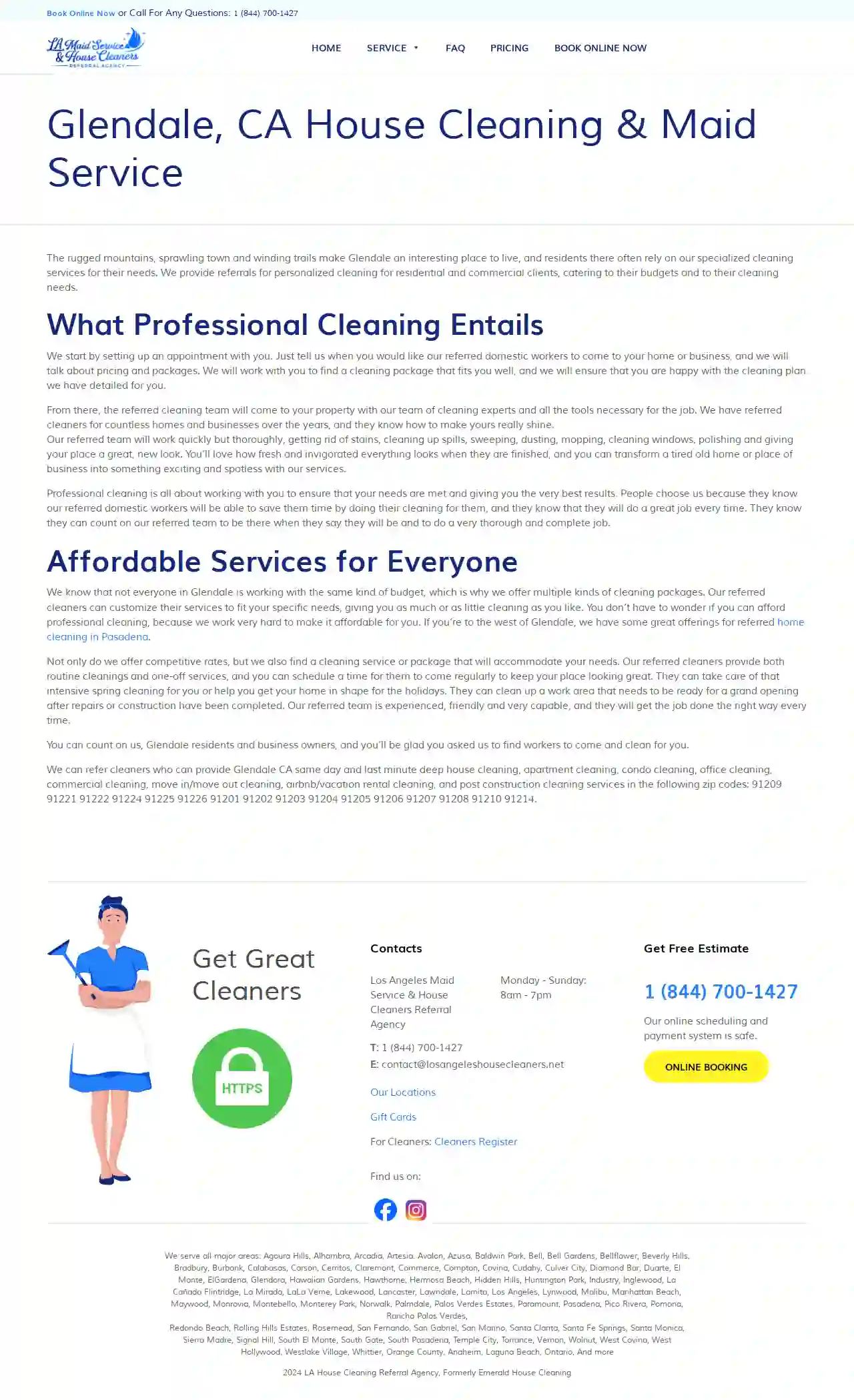 Glendale Maid Service & House Cleaners