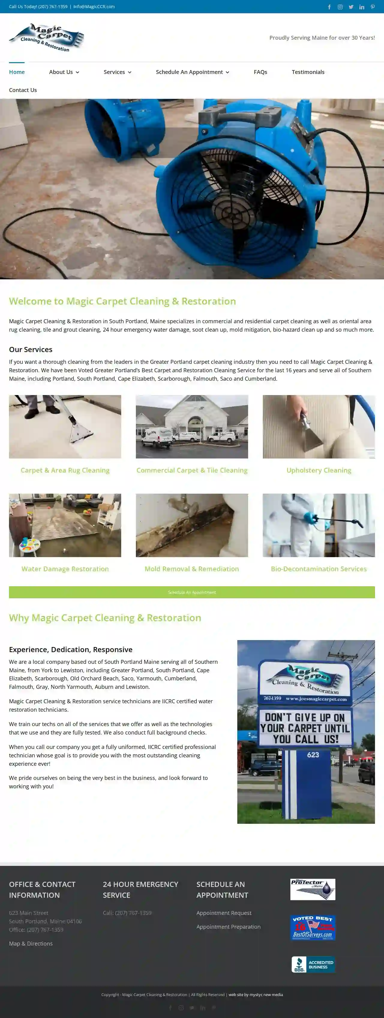 Magic Carpet Cleaning & Restoration