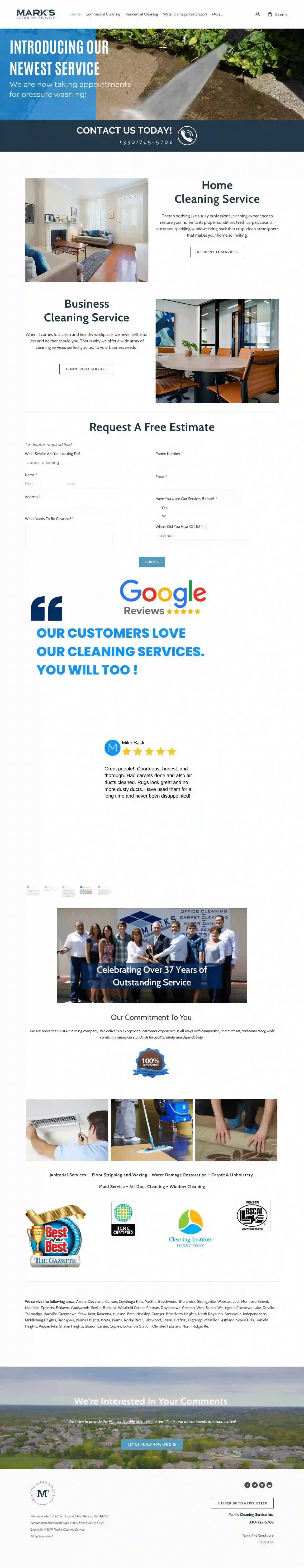 Mark's Cleaning Service