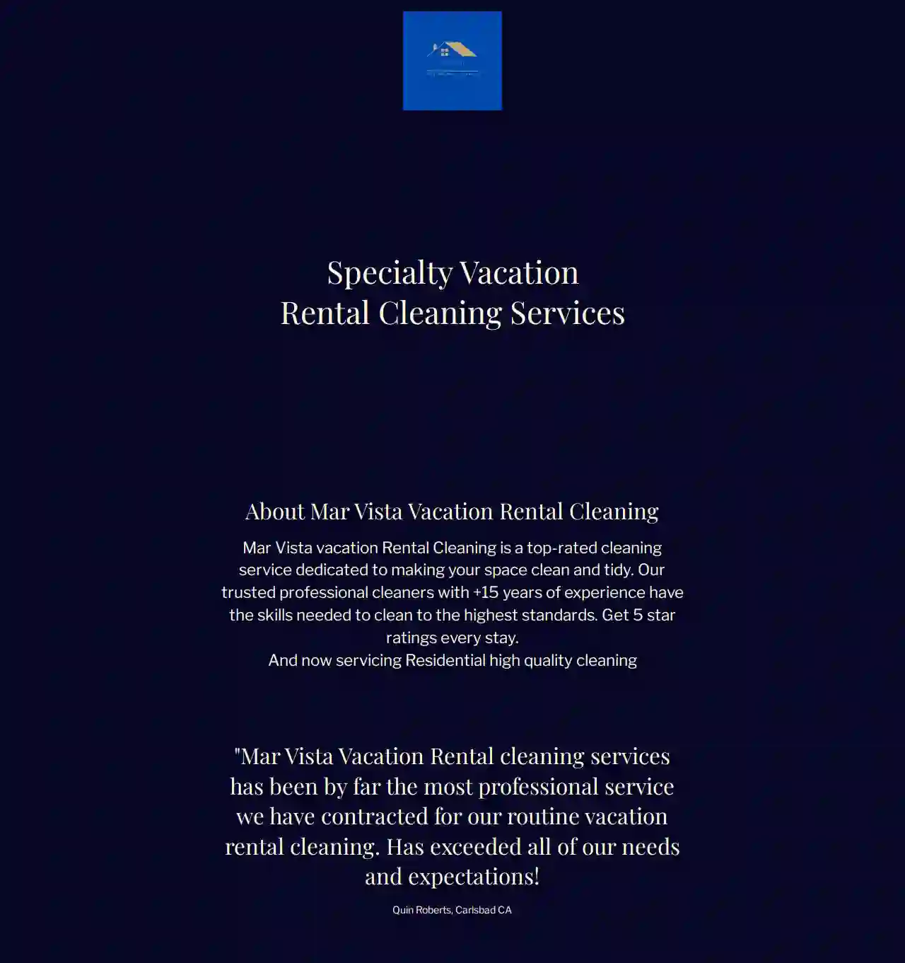 Mar Vista Vacation Rental Cleaning Services