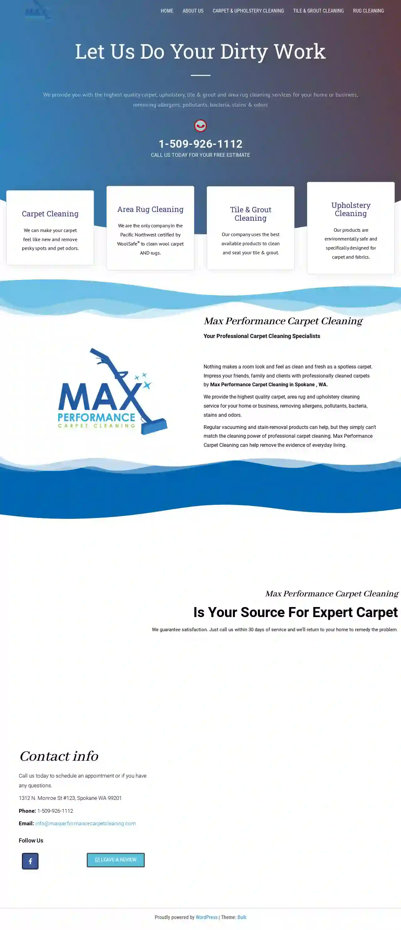 Max Performance Carpet Cleaning