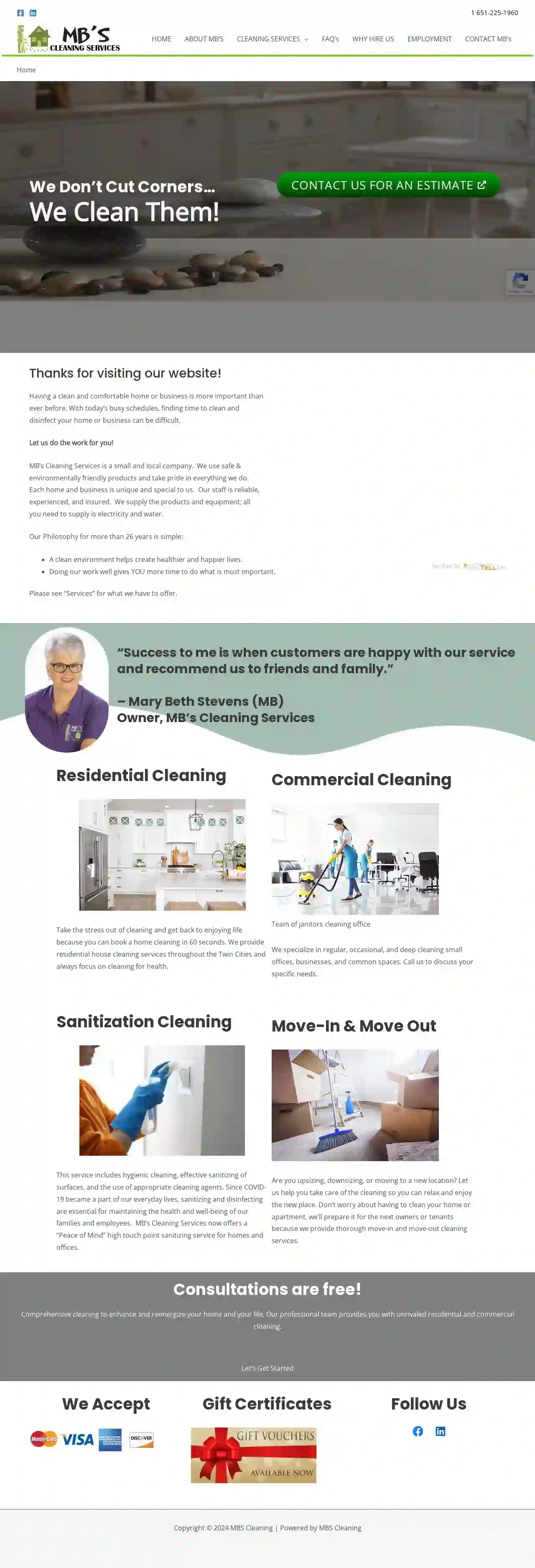 MB's Cleaning Services