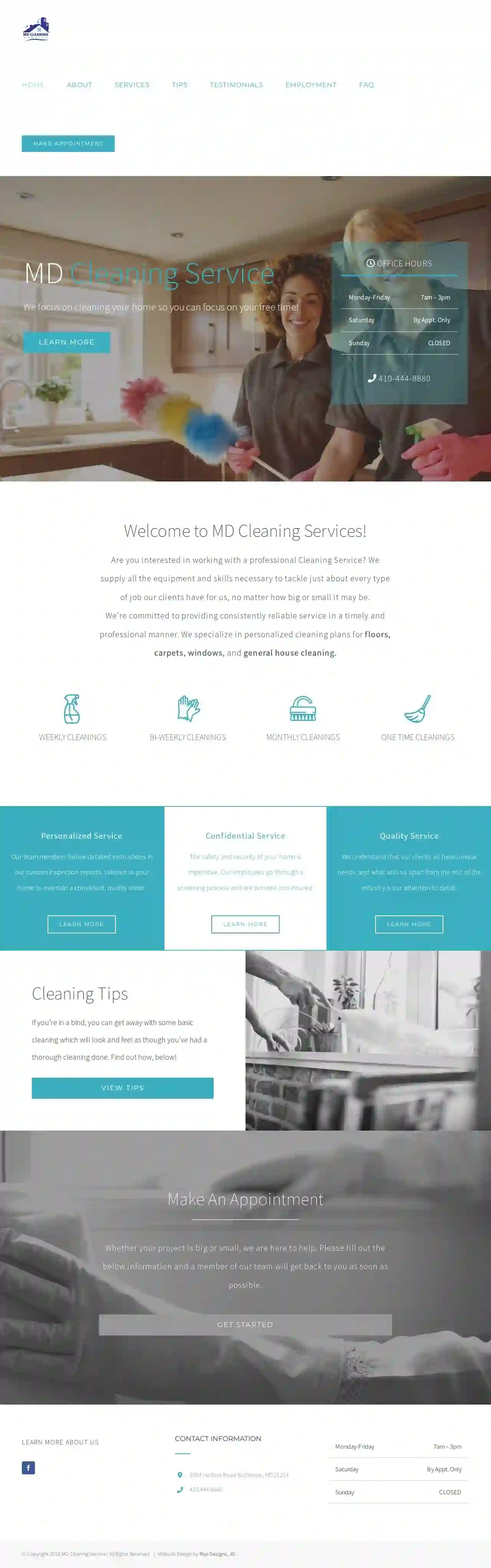 Maryland Cleaning Services