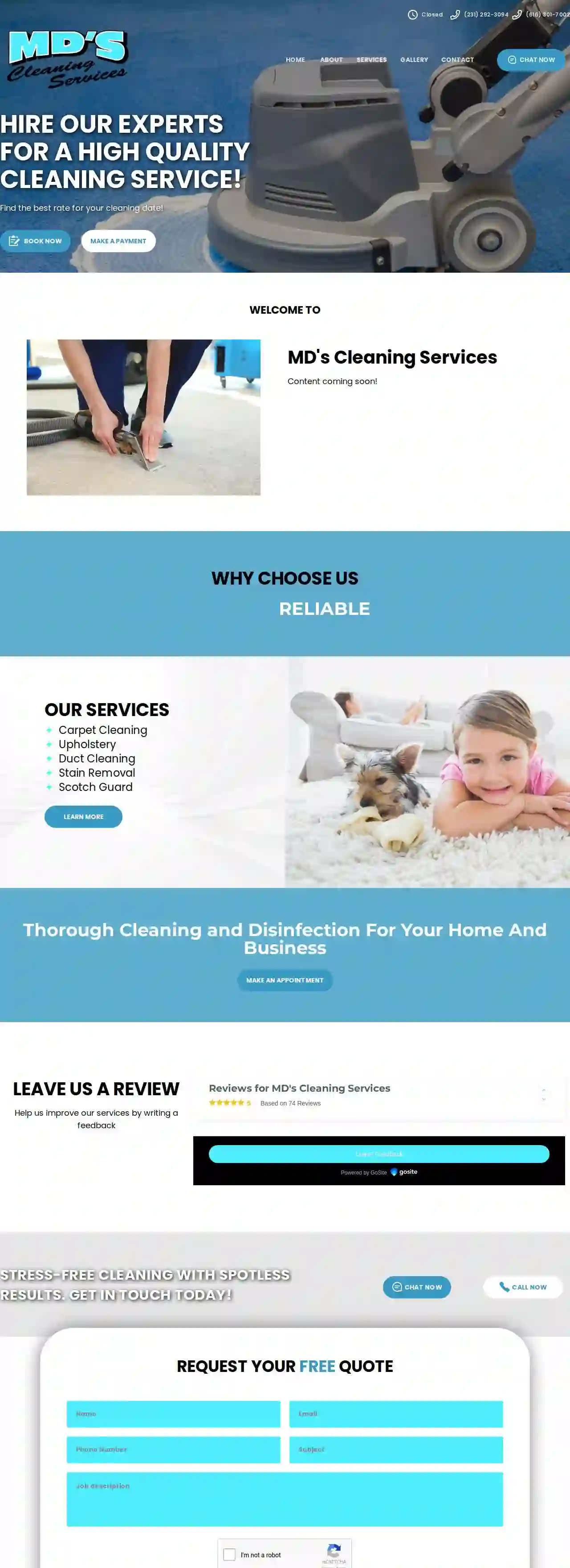 MD's Cleaning Services