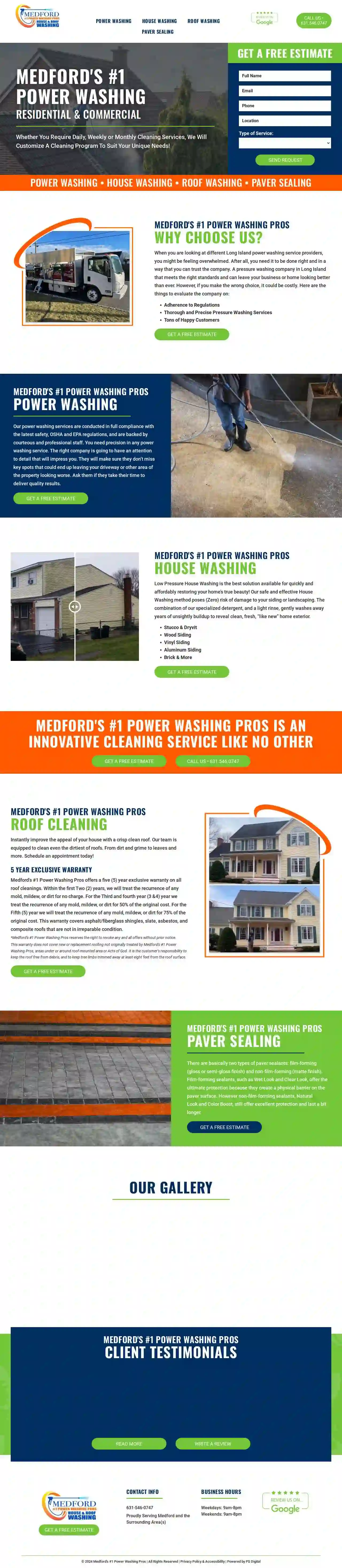 Medford #1 Power Washing | House & Roof Washing