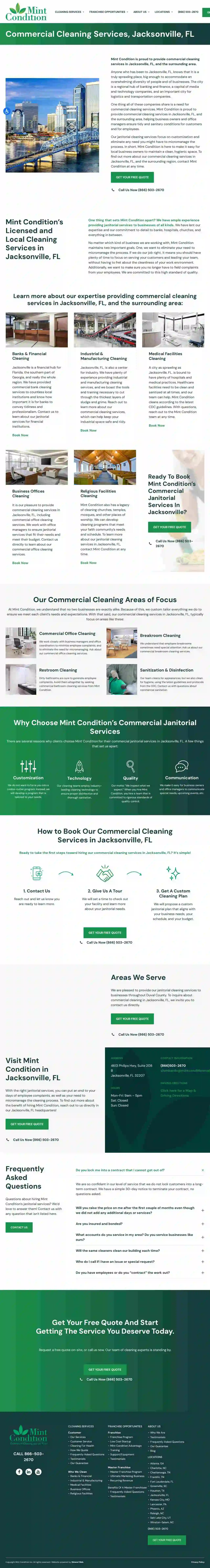 Mint Condition Commercial Cleaning Jacksonville