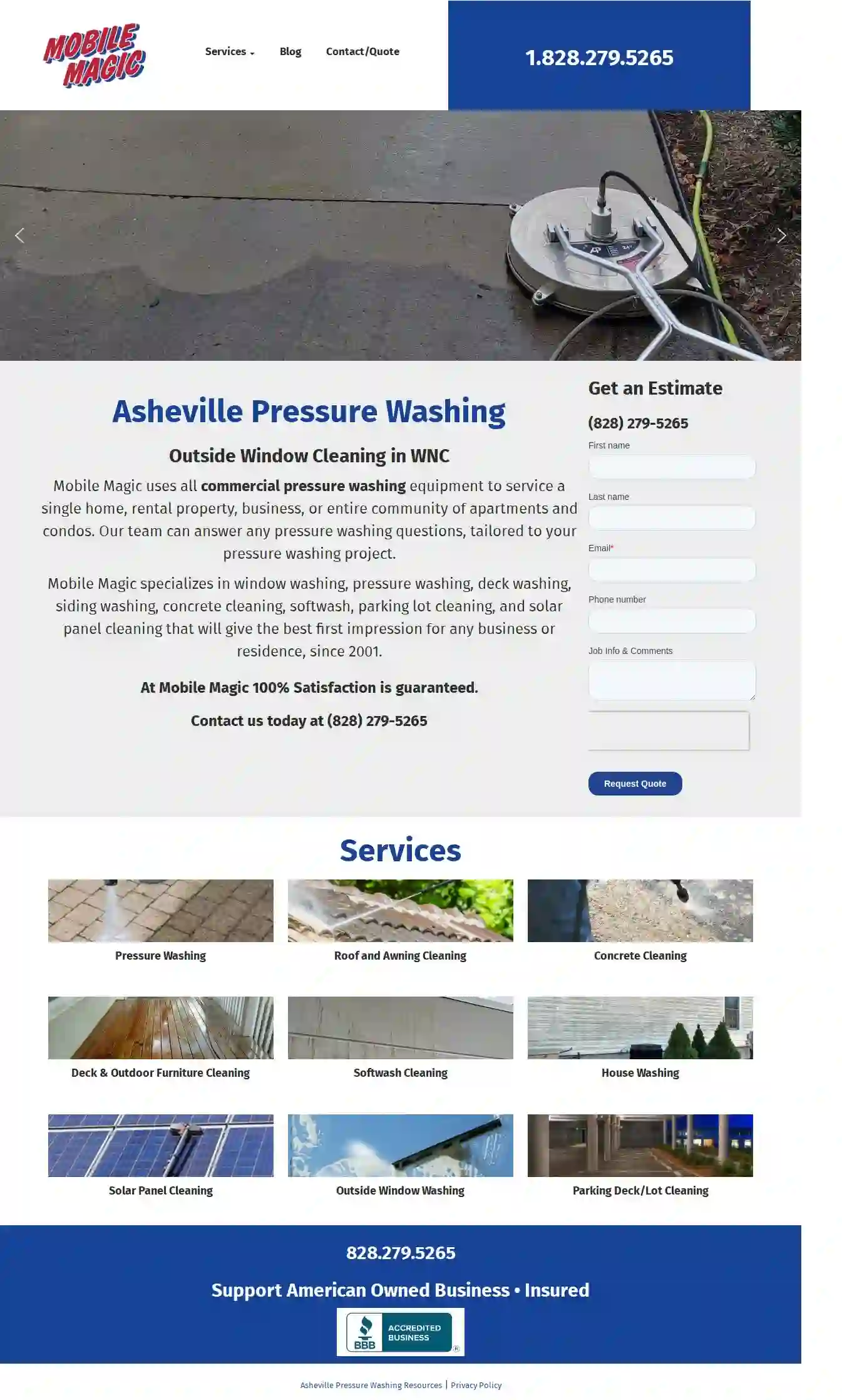 Mobile Magic Pressure Washing