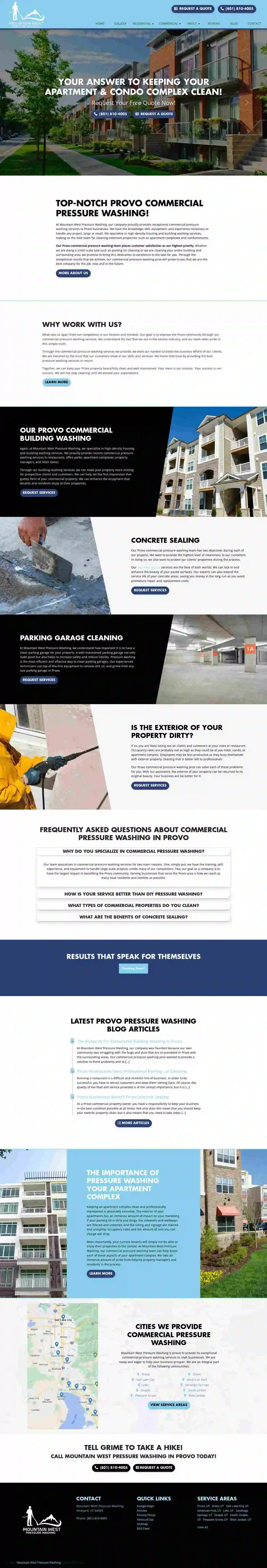 Mountain West Pressure Washing