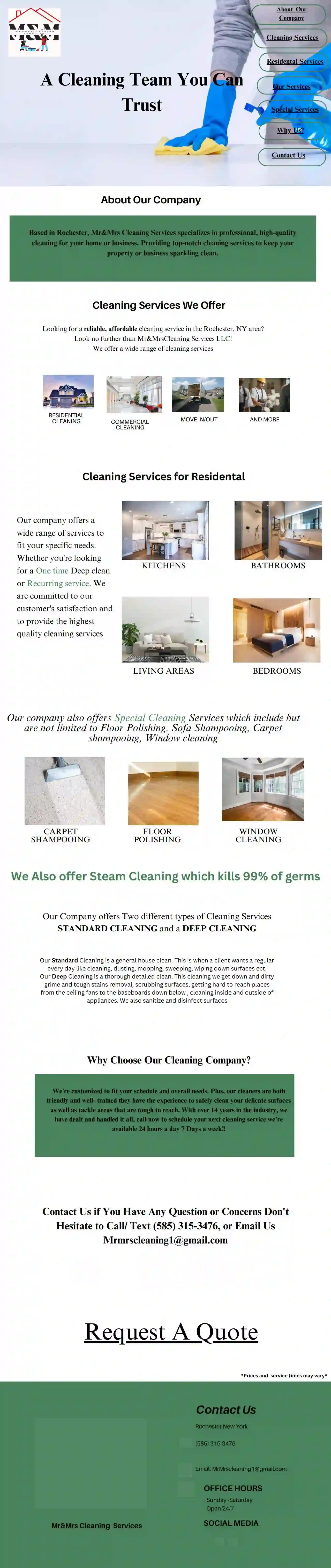 Mr&Mrs Cleaning Services