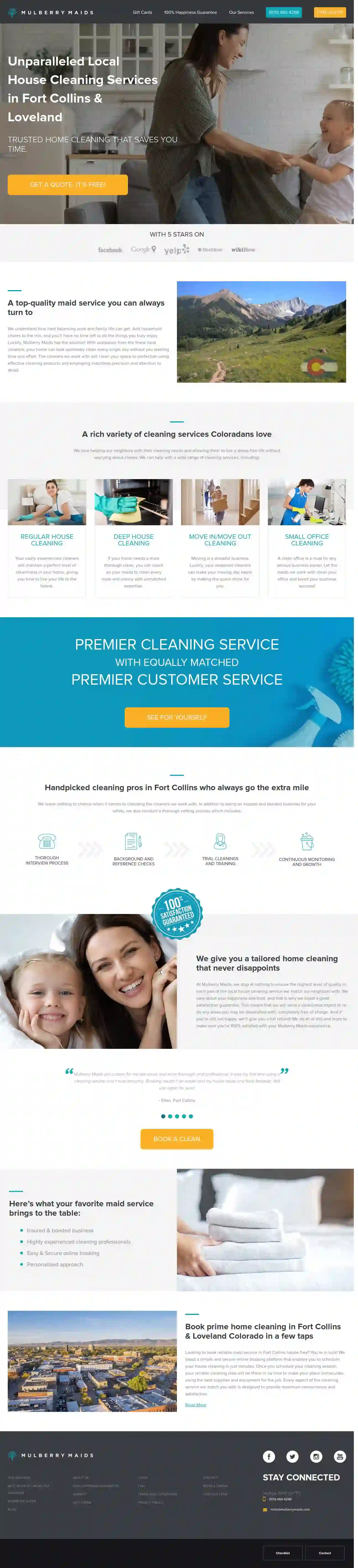 Mulberry Maid Service of Fort Collins