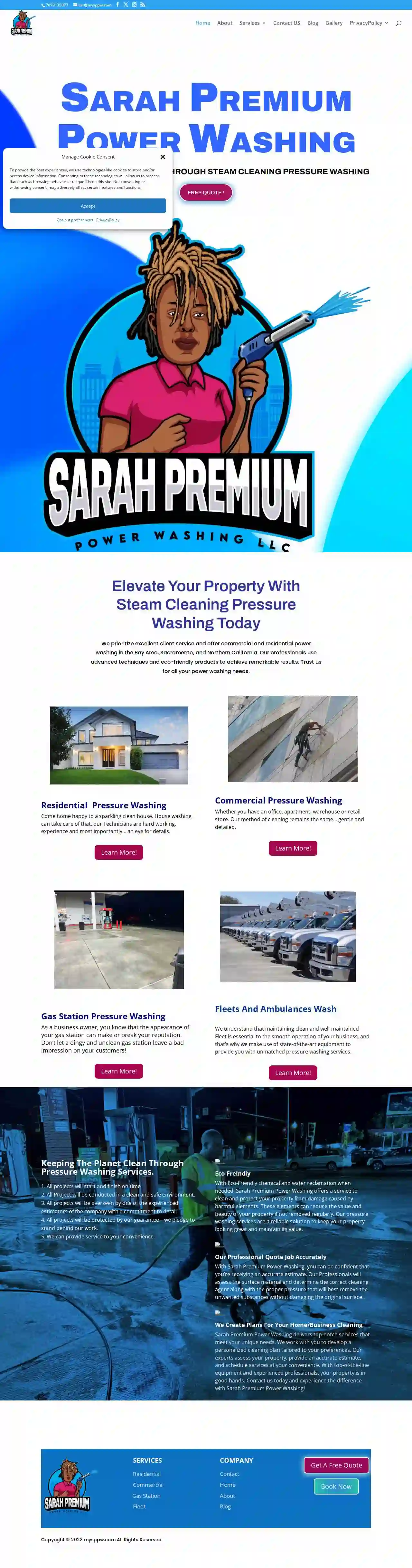 Sarah Premium Power Washing LLC