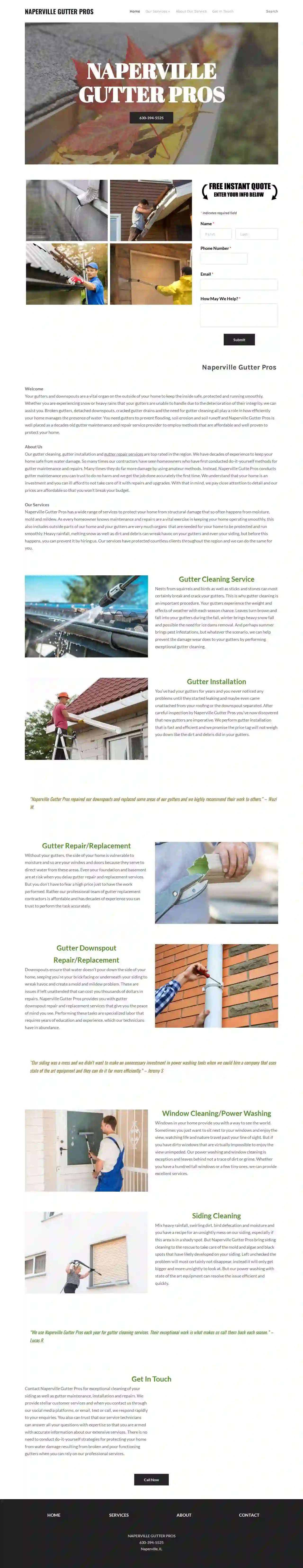 Naperville Gutter Cleaning Pros