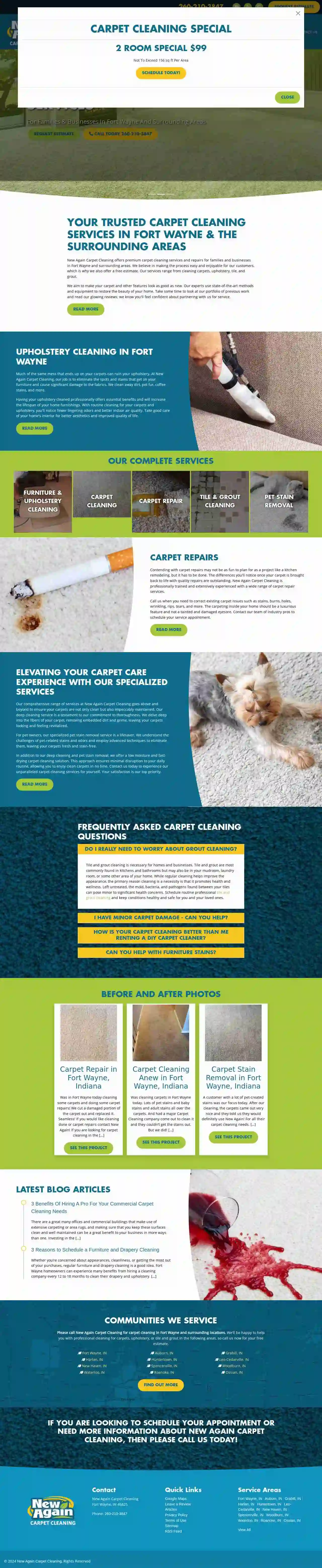 New Again Carpet Cleaning