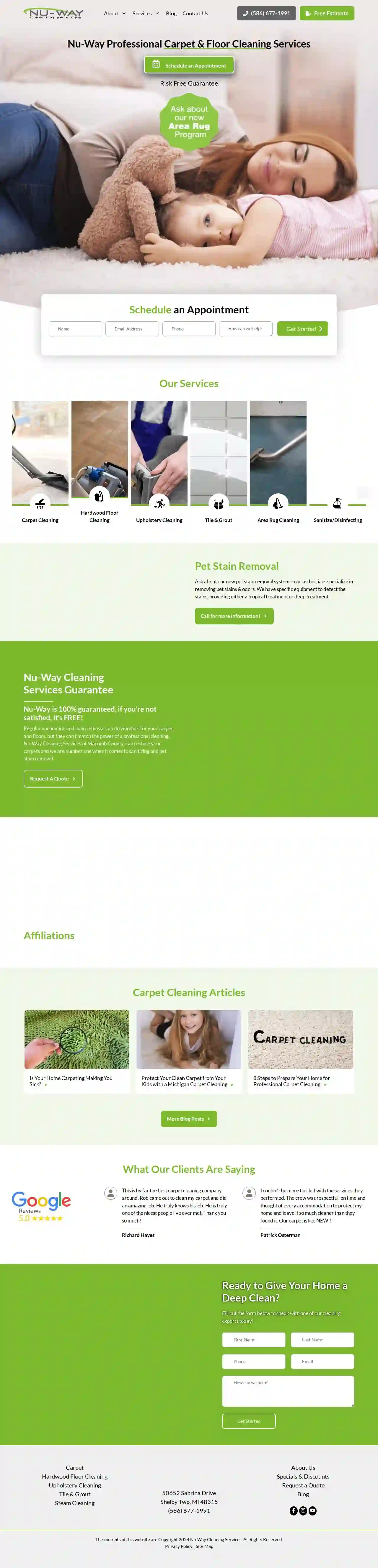 Nu-Way Carpet Cleaning