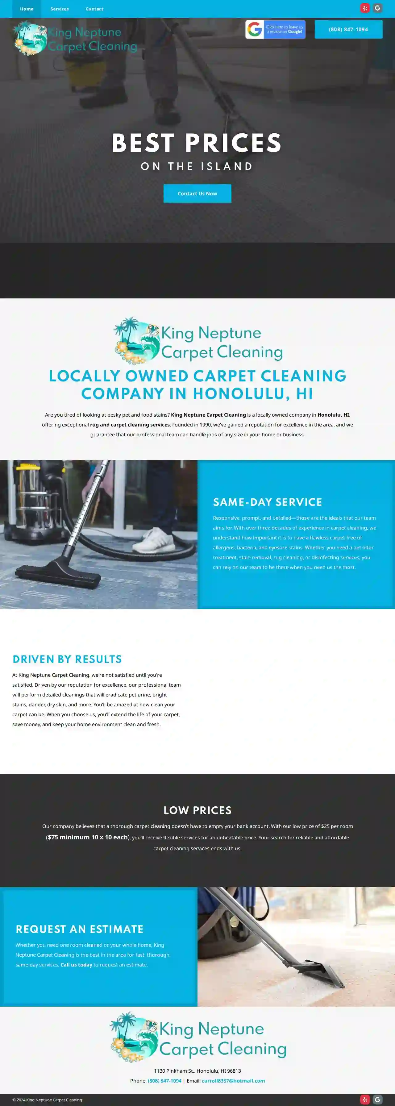 King Neptune Carpet Cleaning